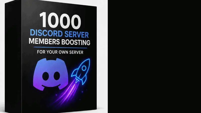 🎉1K Online Members SERVER boosting